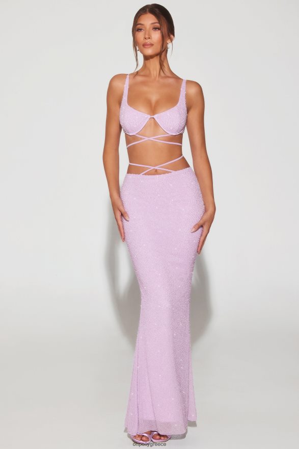 πασχαλιά μάξι φούστα με στολίδια sardinia Oh Polly γυναίκες φούστες TH4BD4733